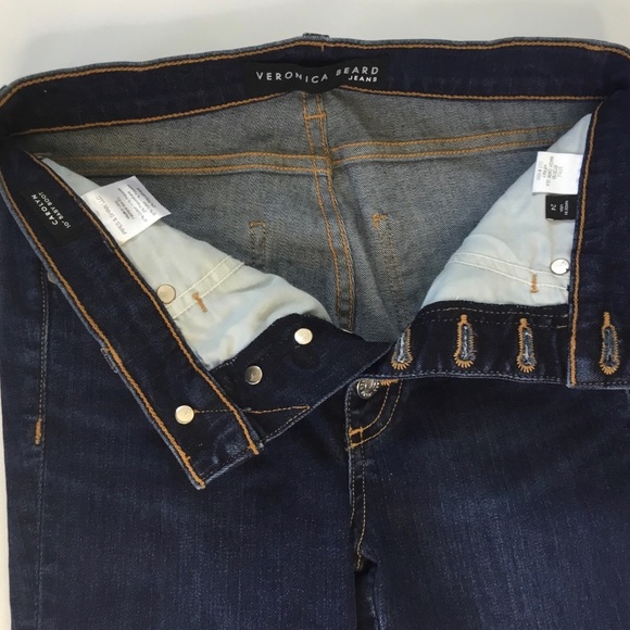 Veronica Beard 10” Carolyn Baby Boot Jean Sz 24 - Picture 6 of 7